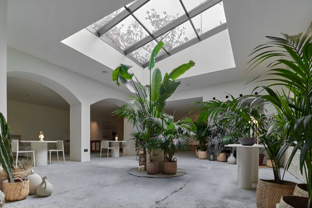 Patio del hotel Avenida