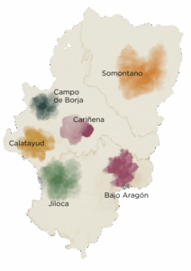 mapa aragón