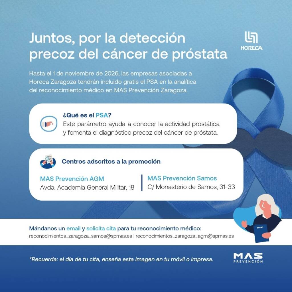 Más Prevención cáncer de próstata