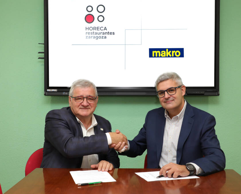 Firma del acuerdo con Makro